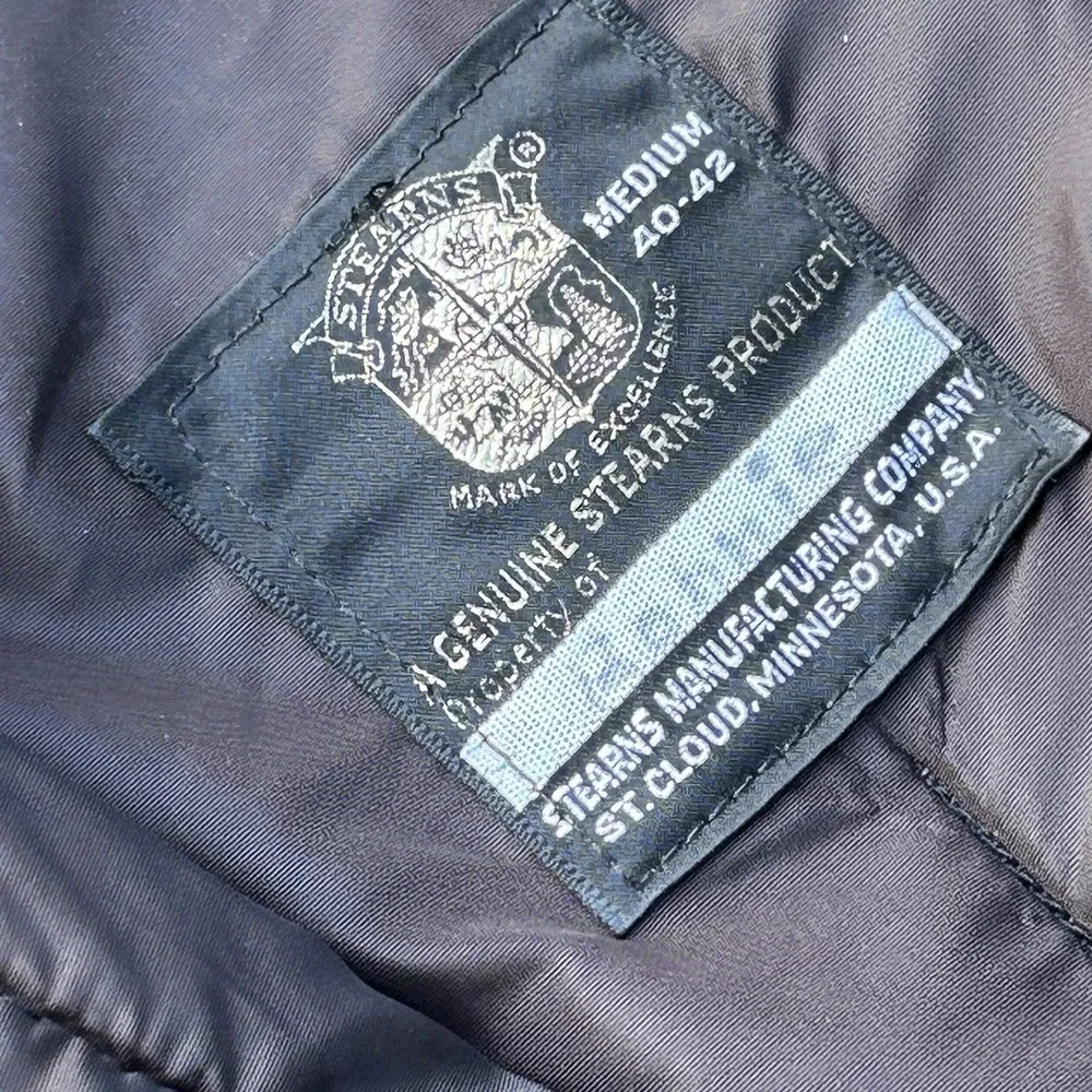 Vintage Sterns Floatation Jacket Model FJS 55‎ Type 3 Floatation Device Adult M